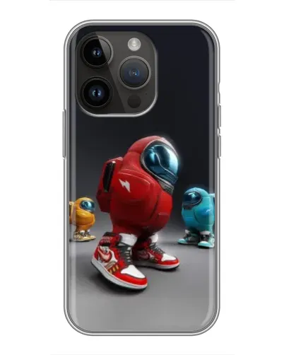 Чохол для iPhone 14 Pro Max з картинкою «Among Us — 3D стиль» Чохол для iPhone 14 Pro Max з картинкою «Among Us — 3D стиль»