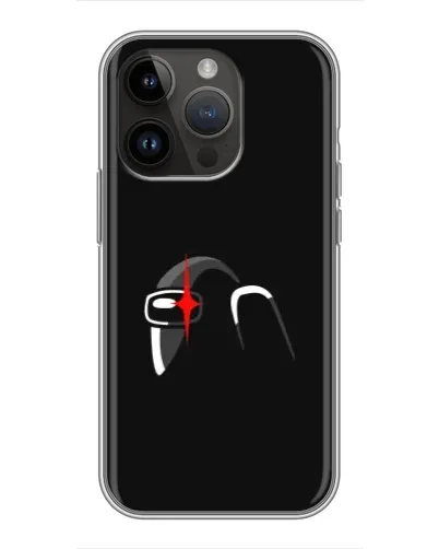 Чохол для iPhone 14 Pro Max з картинкою «Among Us шолом» Чохол для iPhone 14 Pro Max з картинкою «Among Us шолом»