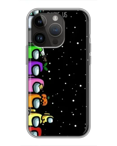 Чохол для iPhone 14 Pro Max з картинкою «Команда Among Us» Чохол для iPhone 14 Pro Max з картинкою «Команда Among Us»