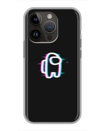 Чохол для iPhone 14 Pro Max з картинкою «Among Us неон» Чохол для iPhone 14 Pro Max з картинкою «Among Us неон»
