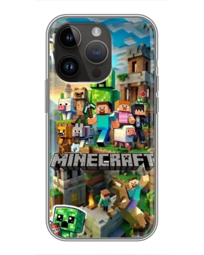 Чохол для iPhone 14 Pro Max з картинкою «Замок Minecraft» Чохол для iPhone 14 Pro Max з картинкою «Замок Minecraft»