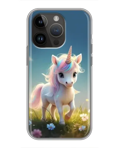 Чохол для iPhone 14 Pro Max з картинкою «Єдиноріг на галявині» Чохол для iPhone 14 Pro Max з картинкою «Єдиноріг на галявині»