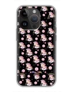 Чохол для iPhone 14 Pro Max з картинкою «Magic Unicorn паттерн»