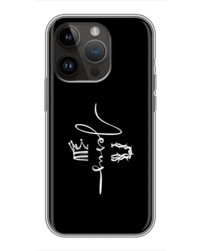 Чехол для iPhone 14 Pro Max с картинкой «Король Славы Jesus» Чехол для iPhone 14 Pro Max с картинкой «Король Славы Jesus»