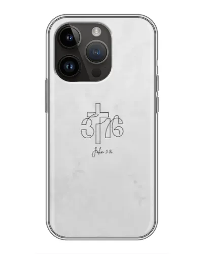 Чехол для iPhone 14 Pro Max с картинкой «Иоанна 3:16 Крест» Чехол для iPhone 14 Pro Max с картинкой «Иоанна 3:16 Крест»