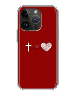 Чохол для iPhone 14 Pro Max з картинкою «Рівняння любові»