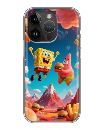 Чохол для iPhone 14 Pro Max з картинкою «Космічний фастфуд» Чохол для iPhone 14 Pro Max з картинкою «Космічний фастфуд»