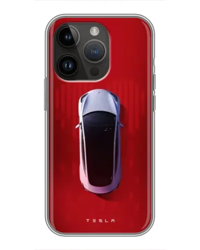 Чохол для iPhone 14 Pro Max з картинкою «Tesla Top View» Чохол для iPhone 14 Pro Max з картинкою «Tesla Top View»