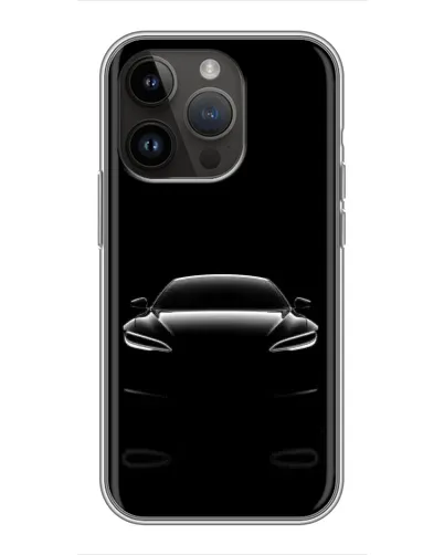 Чохол для iPhone 14 Pro Max з картинкою «Силует Tesla Night» Чохол для iPhone 14 Pro Max з картинкою «Силует Tesla Night»