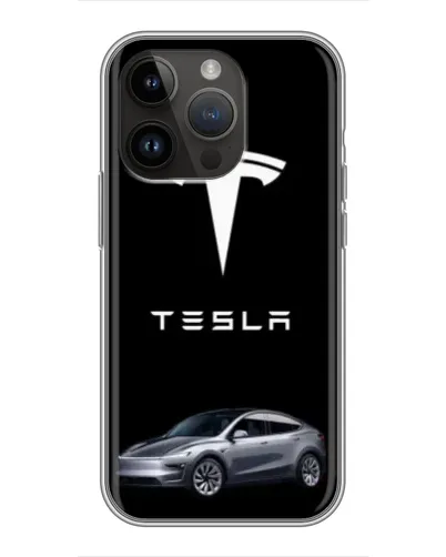 Чохол для iPhone 14 Pro Max з картинкою «Tesla Model Y» Чохол для iPhone 14 Pro Max з картинкою «Tesla Model Y»