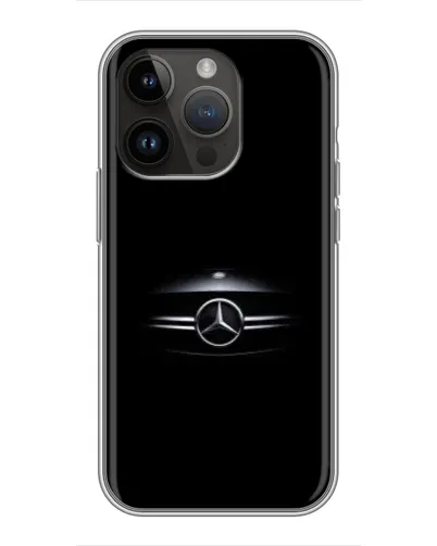 Чохол для iPhone 14 Pro Max з картинкою «Mercedes — абстрактні лінії»