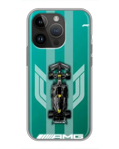 Чохол для iPhone 14 Pro Max з картинкою «Mercedes AMG Petronas»