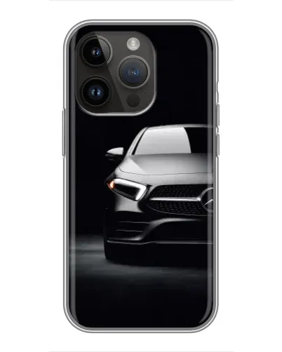 Чохол для iPhone 14 Pro Max з картинкою «Світло фар Mercedes»