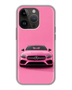 Чохол для iPhone 14 Pro Max з картинкою «Рожевий Mercedes AMG» Чохол для iPhone 14 Pro Max з картинкою «Рожевий Mercedes AMG»