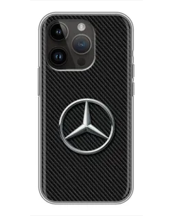 Чохол для iPhone 14 Pro Max з картинкою «Карбоновий Mercedes стиль» Чохол для iPhone 14 Pro Max з картинкою «Карбоновий Mercedes стиль»