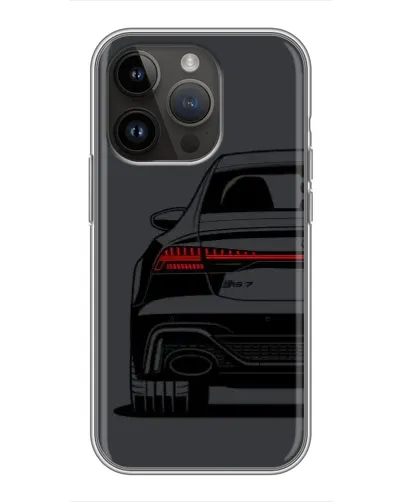 Чехол для iPhone 14 Pro Max с картинкой «Задняя часть Audi — арт» Чехол для iPhone 14 Pro Max с картинкой «Задняя часть Audi — арт»