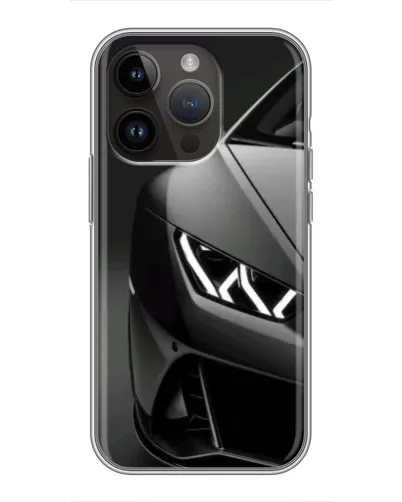 Чохол для iPhone 14 Pro Max з картинкою «Lamborghini фари деталізація» Чохол для iPhone 14 Pro Max з картинкою «Lamborghini фари деталізація»