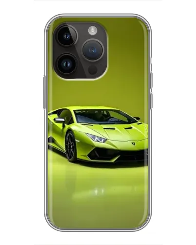 Чохол для iPhone 14 Pro Max з картинкою «Салатовий Lamborghini Huracan» Чохол для iPhone 14 Pro Max з картинкою «Салатовий Lamborghini Huracan»