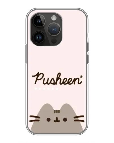 Чохол для iPhone 14 Pro Max з картинкою «Pusheen логотип» Чохол для iPhone 14 Pro Max з картинкою «Pusheen логотип»