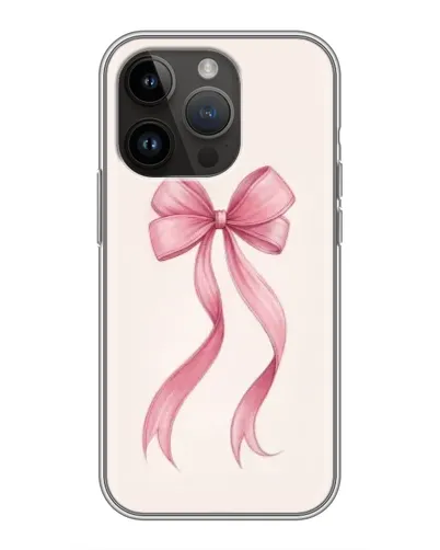 Чехол для iPhone 14 Pro Max с картинкой «Розовый бант» Чехол для iPhone 14 Pro Max с картинкой «Розовый бант»