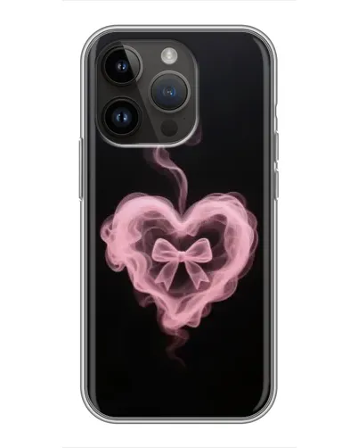Чехол для iPhone 14 Pro Max с картинкой «Дымчатое сердце» Чехол для iPhone 14 Pro Max с картинкой «Дымчатое сердце»