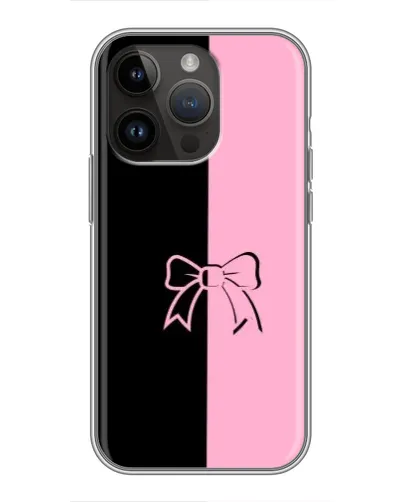 Чехол для iPhone 14 Pro Max с картинкой «Половинки банта» Чехол для iPhone 14 Pro Max с картинкой «Половинки банта»