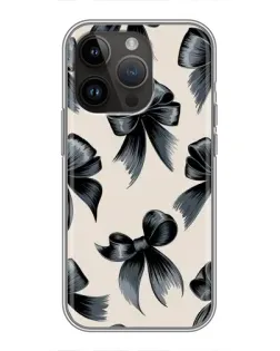 Чехол для iPhone 14 Pro Max с картинкой «Банты Coquette»