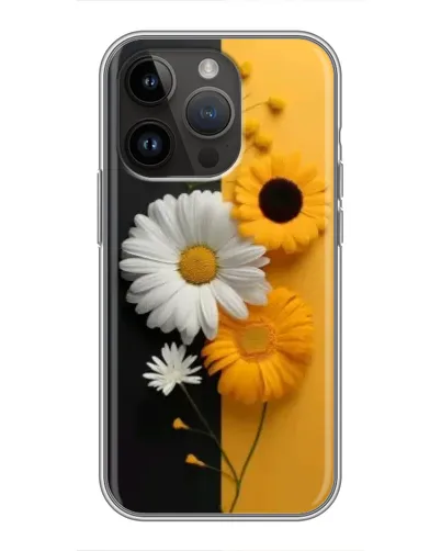 Чохол для iPhone 14 Pro Max з картинкою «Соняшник та ромашка» Чохол для iPhone 14 Pro Max з картинкою «Соняшник та ромашка»