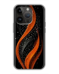 Чохол для iPhone 14 Pro Max з картинкою «Вогняна зоряна хвиля»
