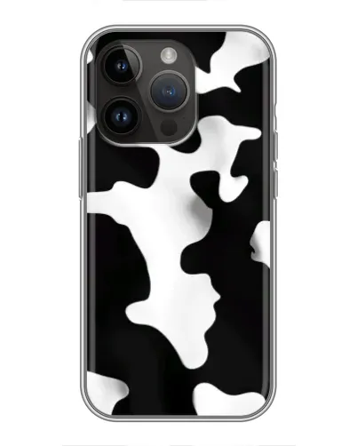Чохол для iPhone 14 Pro Max з картинкою «Чорно-біла пляма» Чохол для iPhone 14 Pro Max з картинкою «Чорно-біла пляма»