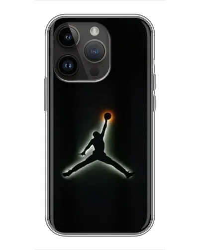 Чохол для iPhone 14 Pro з картинкою «Jordan Gradient Logo» Чохол для iPhone 14 Pro з картинкою «Jordan Gradient Logo»