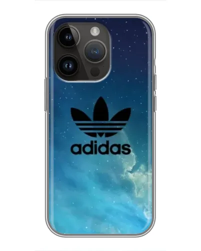 Чехол для iPhone 14 Pro с картинкой «Adidas Stone Logo»