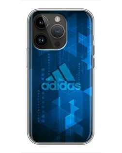 Чехол для iPhone 14 Pro с картинкой «Adidas Sport Art»