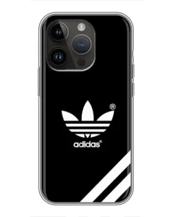 Чехол для iPhone 14 Pro с картинкой «Adidas с диагональными полосами»