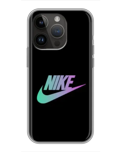Чохол для iPhone 14 Pro з картинкою «Nike — міська ніч»