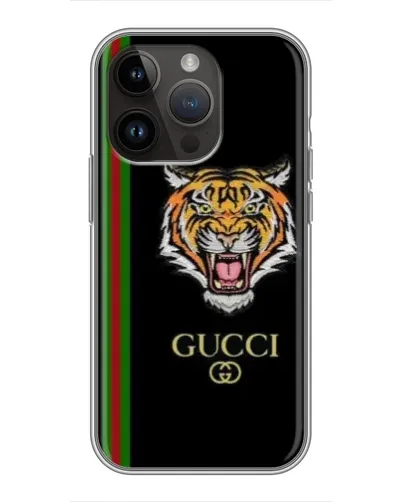 Чохол для iPhone 14 Pro з картинкою «Тигр Gucci» Чохол для iPhone 14 Pro з картинкою «Тигр Gucci»