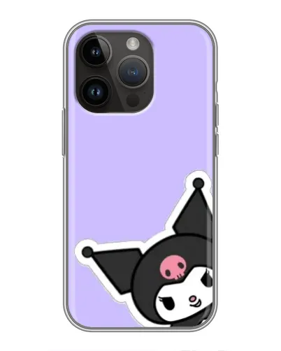 Чохол для iPhone 14 Pro з картинкою «Кумедна Kuromi»