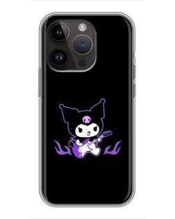 Чохол для iPhone 14 Pro з картинкою «Електрична Kuromi»