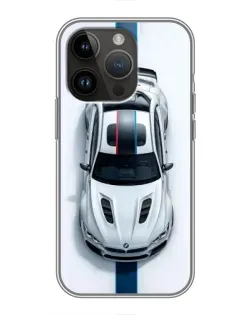 Чохол для iPhone 14 Pro з картинкою «Вид зверху — BMW M»