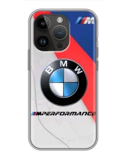 Чохол для iPhone 14 Pro з картинкою «BMW Performance стиль»