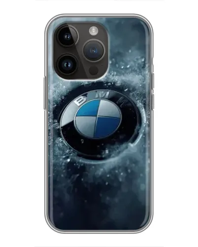 Чехол для iPhone 14 Pro с картинкой «Логотип BMW — лед» Чехол для iPhone 14 Pro с картинкой «Логотип BMW — лед»