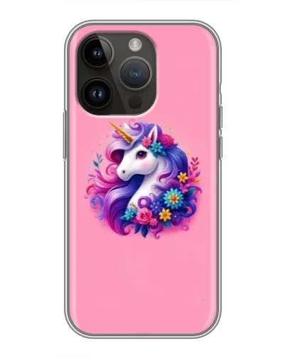 Чохол для iPhone 14 Pro з картинкою «Казковий єдиноріг»