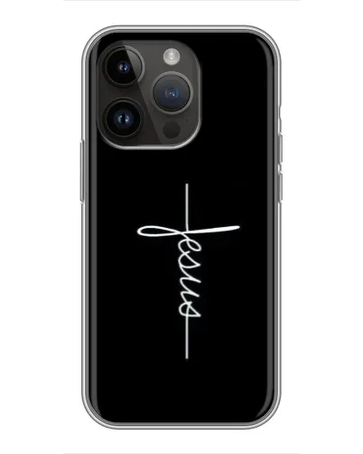 Чохол для iPhone 14 Pro з картинкою «Тонка лінія віри»