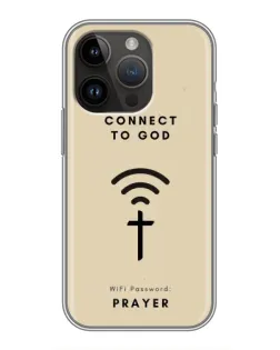 Чохол для iPhone 14 Pro з картинкою «Молитва Connect»