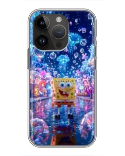 Чохол для iPhone 14 Pro з картинкою «Неоновий океан»