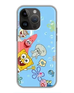 Чохол для iPhone 14 Pro з картинкою «Веселі бульбашки»