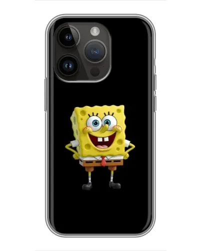 Чохол для iPhone 14 Pro з картинкою «Класичний Губка Боб»
