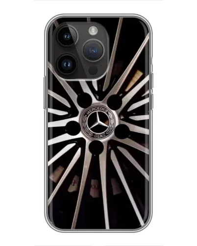 Чохол для iPhone 14 Pro з картинкою «Диск Mercedes»