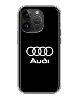 Чохол для iPhone 14 Pro з картинкою «Класичне лого Audi»