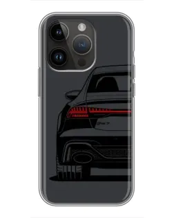 Чохол для iPhone 14 Pro з картинкою «Задня частина Audi — арт»